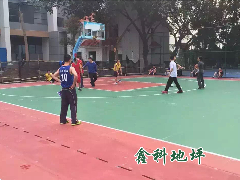 硅pu、丙烯酸球場(chǎng)地坪